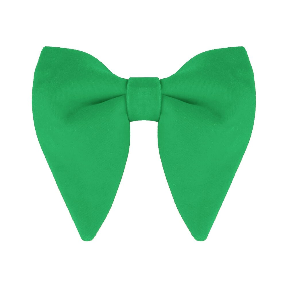6119 Solid Pre-tied Bow Ties Formal Party Prom Bowties Velvet One Size